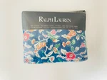 New Nwt Ralph Lauren Twin Fitted Sheet Jardin Blue Floral Flower Navy Cobalt. Fixed Price $59.99.