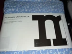 Marimekko King Sheet Set Pikkuinen Unikko Blue Floral Cotton New. Fixed Price $139.99.
