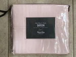 Martha Stewart Twin Flat Sateen Sheet Light Pink 100% Cotton 400TC Embroidered. Fixed Price $26.99.