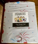 Nwt Berkshire Peanuts Snoopy 4TH Of July Full Sheet Set Patriotic Rocket Pop 4PC. Fixed Price $38.00.