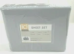 Jla Home Intelligent Design 4 Pc Gray Queen Size Sheet Set Microfiber. Fixed Price $19.95.