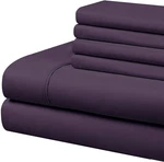 Home Collection Micro Caress Luxurious Sheet Set, 90GSM 3 -piece Twin With 1 Add. Fixed Price $30.99.