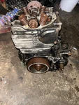 1986 Honda XR600R Motor Engine Crank Case Set Bottom End Jug Head Cam. Fixed Price $549.00.