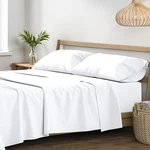 Xoox Linen 100 Egyptian Cotton Sheets California King Size - 1200 Thread Count. Fixed Price $161.36.