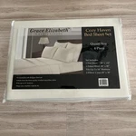 Grace Elizabeth Sheet Set Ivory Cozy Haven Queen 4PC Micro Fiber. Fixed Price $23.99.