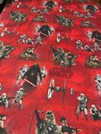 Star Wars Full Sheet Set Flat Fitted 2 Pillowcases Red And Black Jay Franco. Fixed Price $29.99.