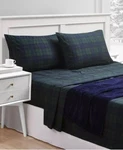 Traditions Collection 4-PIECE Soft Microfiber Sheet Set W/ Throw Twin Size $70. Fixed Price $25.99.