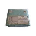 Homecrest Bamboo Egyptian Comfort 3000 Series 6 Piece Sheet Set King New Teal.. Fixed Price $40.99.