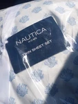 Nautica Twin Sheet Set. Fixed Price $17.00.