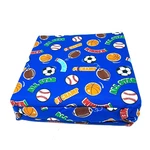 Morgan Kids Full Flannel Sheet Set - Sports Football Basketball Soccer. Fixed Price $33.57.
