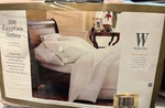 Wamsutta Egyptian Sateen Twin Flat Sheet 300 Tc Rose New. Fixed Price $21.99.