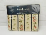 Vintage Ralph Lauren "katia Rose" Cotton Full Flat Sheet - 81"X96 Nos New. Fixed Price $99.99.