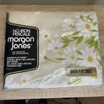 Morgan Jones Queen Flat Dainty Daisies Sheets No Iron Percale New Sealed. Fixed Price $24.99.