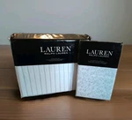 Brand New Ralph Lauren Spencer Stripe Floral 6PC Queen Size Sheet Set Sateen. Fixed Price $129.95.