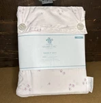 Simply Shabby Chic Pink Ditsy King Sheet Set 100% Cotton. Fixed Price $325.00.