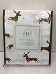 Reindeer Dash Modern Southern Home Microfiber Twin Sheet Set Nip. Fixed Price $26.99.