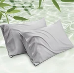 2 Pack Queen Cooling Bamboo Breathable Pillow Cases Silky Soft For Hair & Skin. Fixed Price $15.99.