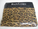 New Ralph Lauren Aragon Neutral Guinevere Leopard Flat Sheet - King. Fixed Price $399.99.