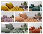 100% Royale Cotton 4PCS King Bed Sheet Set Deep Fitted Flat Pillowcases. Fixed Price $69.07.