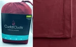 Cuddl Duds Microfleece Sheet Set Dark Red King Super Cozy Plush Soft New. Fixed Price $59.97.