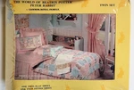 Vtg World Of Beatrix Potter Friends Peter Rabbit Cannon Twin Sheet Set Pond. Fixed Price $89.95.