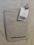 Bedthreads 100% French Flax Linen. Fixed Price $85.00.