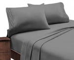 Home Sweet Extra Soft 1800 Series Luxury Embroidered Deep Pocket Sheet Set. Fixed Price $27.99.