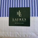 Ralph Lauren Putney Stripe Blue White Twin Flat Sheet New. Fixed Price $59.95.