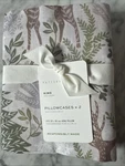 2 Pottery Barn Winter Solstice King Pillowcases Deer Stag Snowflake Christmas. Fixed Price $67.00.