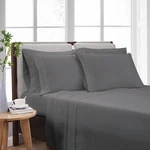Cannon Heritage Solid Sheet Set Grey Polyester 4-PIECE Twin. Fixed Price $38.16.