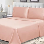 300 Thread Count Cotton Percale Set, Silky-soft, Cooling Sheets, Bedding. Fixed Price $133.99.