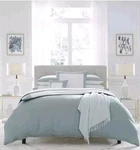 Sferra Casida Italian Cotton Percale King Pillowcases With Sateen Applique. Fixed Price $145.00.