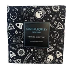 Cynthia Rowley Twin Xl Sheet Set Sun Stars Moon Skull Halloween Read. Fixed Price $40.50.