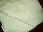 Calvin Klein Pleated Border Light Green Sateen (1) Queen Flat Sheet 89X98. Fixed Price $39.20.