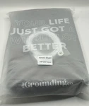 The Grounding Co King Sheet Set Gray Silver Fiber Earthing New. Fixed Price $89.99.