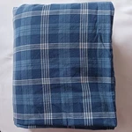 Vintage Ralph Lauren Sweetwater Blue Plaid Twin Fitted Sheet Americana. Fixed Price $34.99.