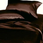 Nwt 3PC Divatex Home Fashions Royal Opulence Satin Twin Sheet Set, Brown Nip New. Fixed Price $34.77.