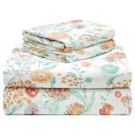 Celeste Home 190 Gsm Twin, Peach Blossom Sheet Set- Warm & Cozy 100% Cotton.... Fixed Price $54.32.