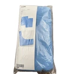 Ikea Len Crib Fitted Sheets 28X52 (70X131 Cm) Blue New 100% Cotton Pack Of. Fixed Price $19.90.
