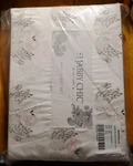 Shabby Chic Valentine's Day 4PC King Sheet Set Swan Soul Mates Pink Bows. Fixed Price $49.97.