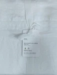 Pottery Barn King Size Belgian Flax Linen Sheet Set White. Fixed Price $249.00.