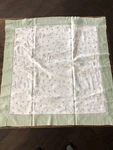 Bellino New York 100% Cotton Violet Floral Cottage Core Euro Pillow Shams Italy. Fixed Price $45.00.