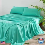 Whitney Home Textile 4 Piece Full Size - Cooling Bed Sheets Set Blend. Fixed Price $46.38.