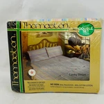 Vintage Thomaston Lucky Stripe Double Full Bed Sheet Set Pillowcases Flat Fitted. Fixed Price $60.79.