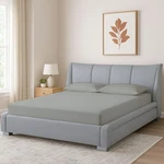 Shreem Linen King Waterbed Sheets, 4-PIECE 100% Egyptian Cotton Attached Shee.... Fixed Price $63.64.