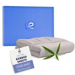 Kickoff Home Viscose Bamboo Fitted Sheet King Size 100 Organic Cooling. Fixed Price $66.70.