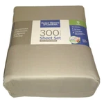 Better Homes &gardens 300 Thread Count 4-PC Queen Sheet Set 100% Cotton Sateen. Fixed Price $44.99.