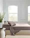 Nwot Quince Organic Bamboo Sheet Set Queen Stone 4 Piece. Fixed Price $99.00.