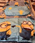 Despicable Me Minion Made Twin Sheet Set - Flat Fitted Pillowcase Franco. Fixed Price $14.95.