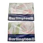 New Burlington Twin Flat And Fitted Sheet Set 66 X 96 Tulip Time Made Usa. Fixed Price $74.99.